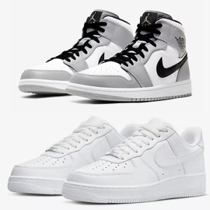 Air Jordan 1 Grey X Air Force 1